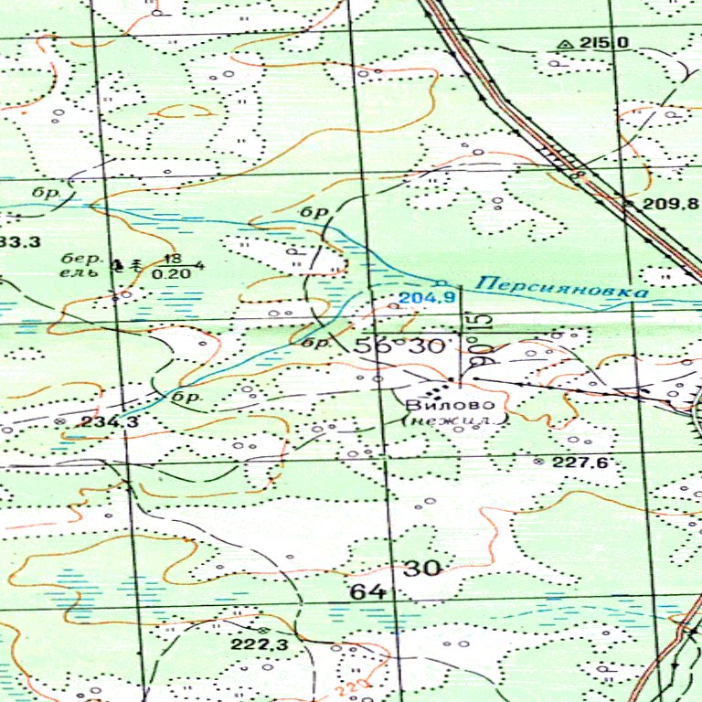 Soviet Genshtab - o46-121 - Russia Map by Avenza Systems Inc. | Avenza Maps