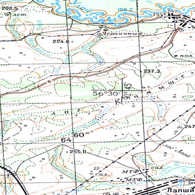 Avenza Systems Inc. Soviet Genshtab - o46-122 - Russia digital map