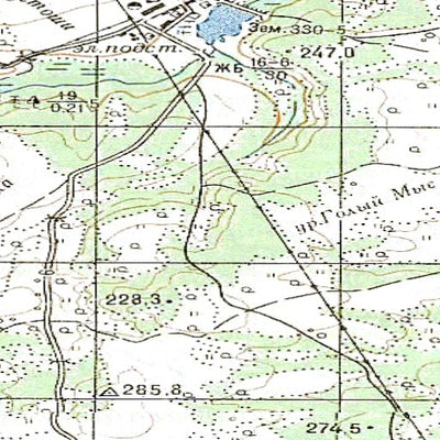 Avenza Systems Inc. Soviet Genshtab - o46-127 - Russia digital map