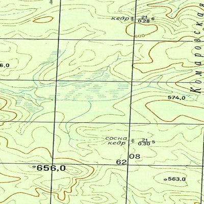 Avenza Systems Inc. Soviet Genshtab - o46-130 - Russia digital map