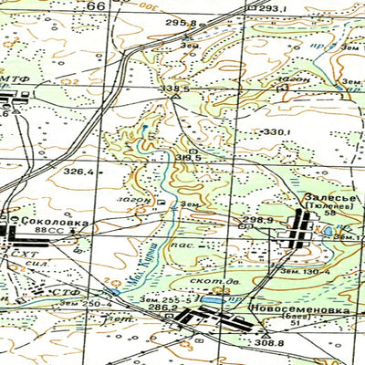 Avenza Systems Inc. Soviet Genshtab - o46-132 - Russia digital map