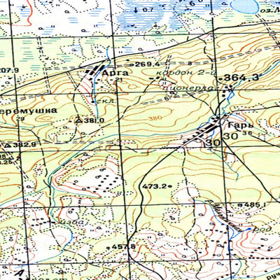 Avenza Systems Inc. Soviet Genshtab - o46-133 - Russia digital map