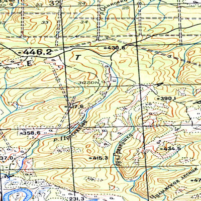 Avenza Systems Inc. Soviet Genshtab - o46-133 - Russia digital map