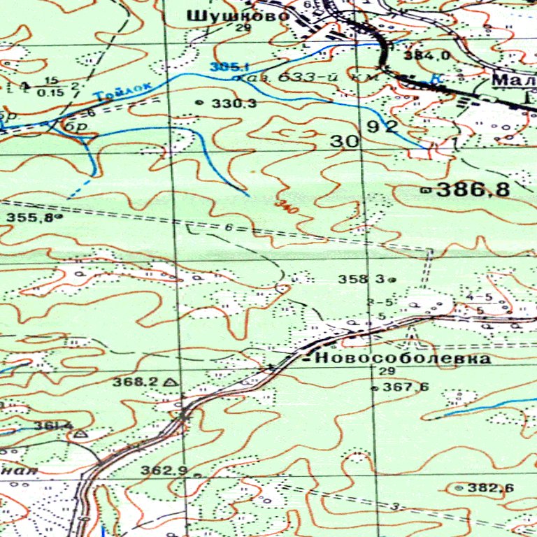 Soviet Genshtab - o46-135 - Russia Map by Avenza Systems Inc. | Avenza Maps