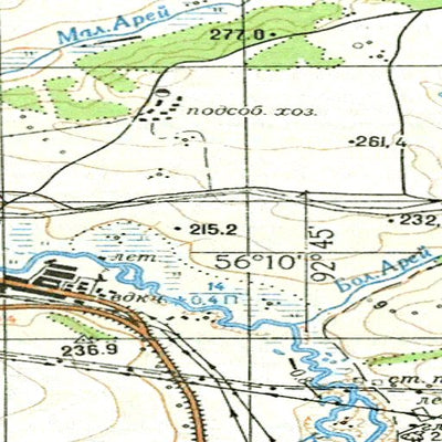 Avenza Systems Inc. Soviet Genshtab - o46-138 - Russia digital map