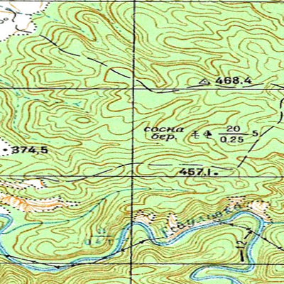 Avenza Systems Inc. Soviet Genshtab - o46-139 - Russia digital map