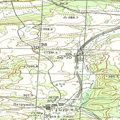 Avenza Systems Inc. Soviet Genshtab - o46-143 - Russia digital map