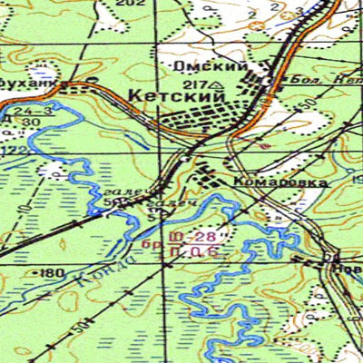 Avenza Systems Inc. Soviet Genshtab - o46-20 - Russia digital map