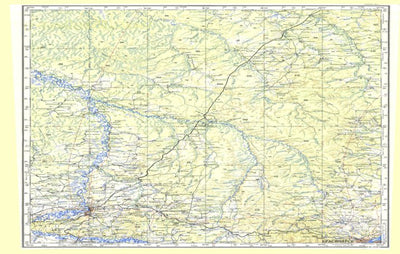 Avenza Systems Inc. Soviet Genshtab - o46-3 - Russia digital map