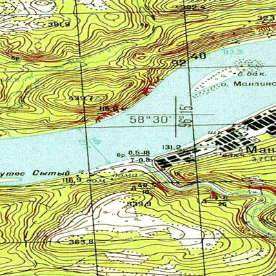 Avenza Systems Inc. Soviet Genshtab - o47-049 - Russia digital map