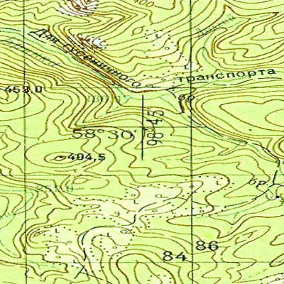 Avenza Systems Inc. Soviet Genshtab - o47-054 - Russia digital map