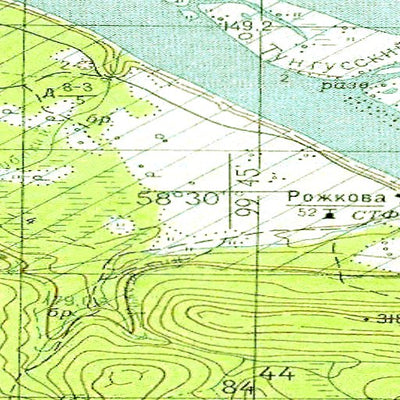 Avenza Systems Inc. Soviet Genshtab - o47-056 - Russia digital map