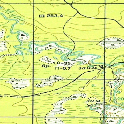 Avenza Systems Inc. Soviet Genshtab - o47-079 - Russia digital map