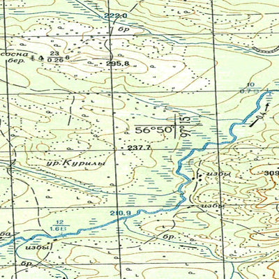 Avenza Systems Inc. Soviet Genshtab - o47-111 - Russia digital map