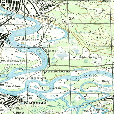 Avenza Systems Inc. Soviet Genshtab - o47-112 - Russia digital map