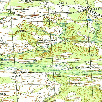 Avenza Systems Inc. Soviet Genshtab - o47-121 - Russia digital map