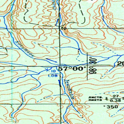 Avenza Systems Inc. Soviet Genshtab - o47-27 - Russia digital map