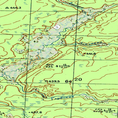 Avenza Systems Inc. Soviet Genshtab - o48-035 - Russia digital map
