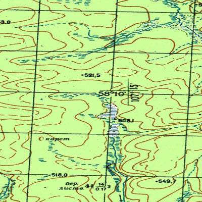 Avenza Systems Inc. Soviet Genshtab - o48-071 - Russia digital map