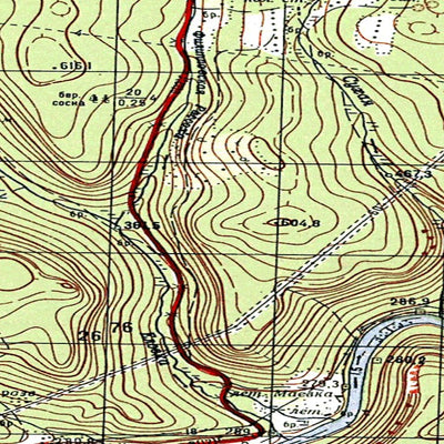 Avenza Systems Inc. Soviet Genshtab - o48-105--(1996) - Russia digital map