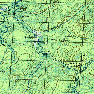 Avenza Systems Inc. Soviet Genshtab - o48-108 - Russia digital map