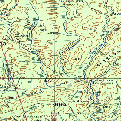 Avenza Systems Inc. Soviet Genshtab - o48-2 - Russia digital map