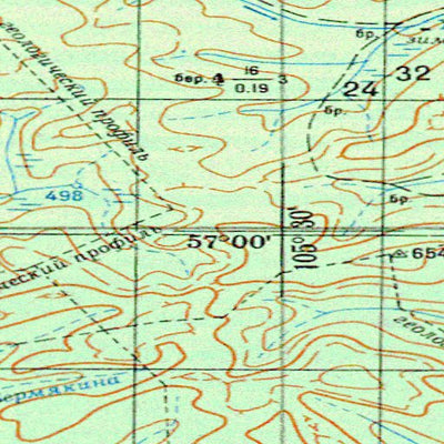 Avenza Systems Inc. Soviet Genshtab - o48-28 - Russia digital map