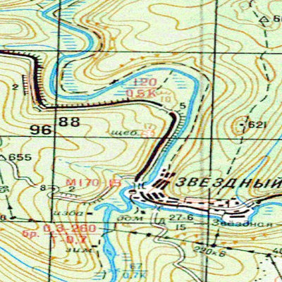 Avenza Systems Inc. Soviet Genshtab - o48-29 - Russia digital map