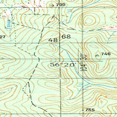 Avenza Systems Inc. Soviet Genshtab - o48-33 - Russia digital map