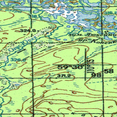 Avenza Systems Inc. Soviet Genshtab - o49-017 - Russia digital map