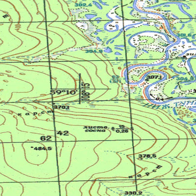Avenza Systems Inc. Soviet Genshtab - o49-025 - Russia digital map