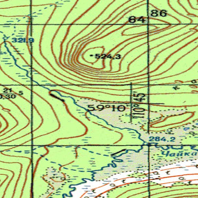 Avenza Systems Inc. Soviet Genshtab - o49-030 - Russia digital map