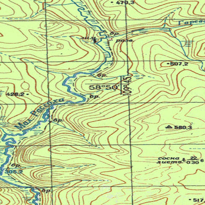Avenza Systems Inc. Soviet Genshtab - o49-040 - Russia digital map