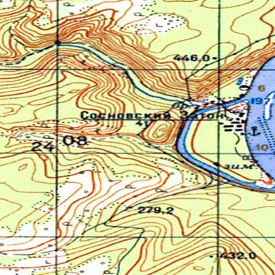 Avenza Systems Inc. Soviet Genshtab - o49-043 - Russia digital map
