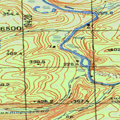 Avenza Systems Inc. Soviet Genshtab - o49-052 - Russia digital map