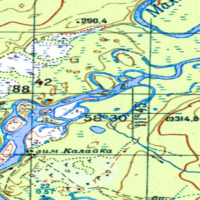 Avenza Systems Inc. Soviet Genshtab - o49-056 - Russia digital map