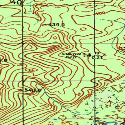 Avenza Systems Inc. Soviet Genshtab - o49-066 - Russia digital map