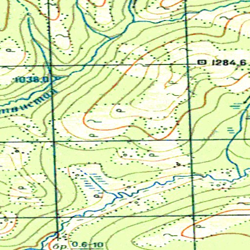 Soviet Genshtab - o49-124 - Russia Map by Avenza Systems Inc. | Avenza Maps