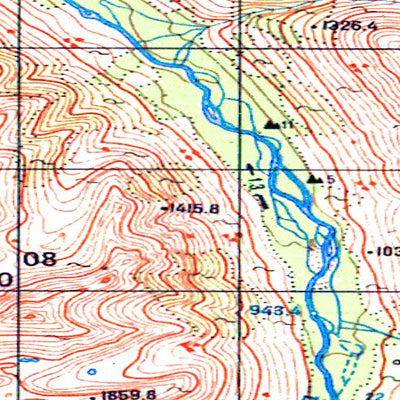 Avenza Systems Inc. Soviet Genshtab - o49-127 - Russia digital map