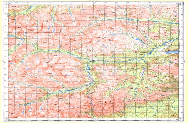Soviet Genshtab - o49-128 - Russia Map by Avenza Systems Inc. | Avenza Maps