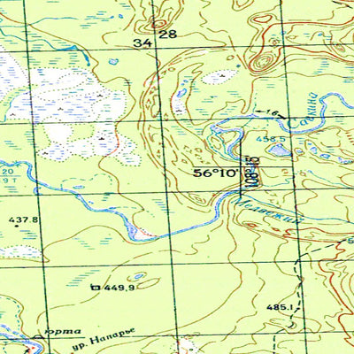 Avenza Systems Inc. Soviet Genshtab - o49-133 - Russia digital map