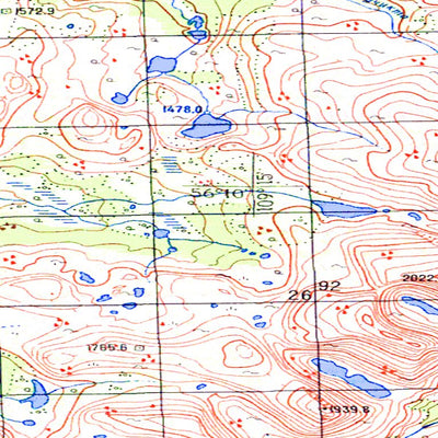 Avenza Systems Inc. Soviet Genshtab - o49-135 - Russia digital map