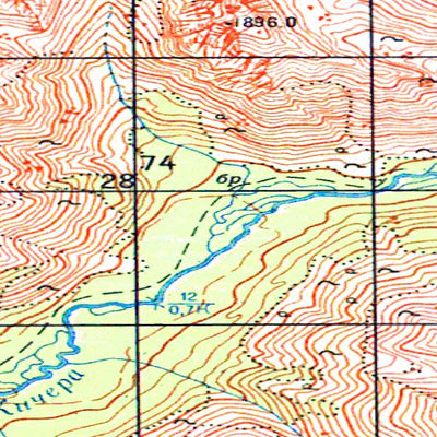 Avenza Systems Inc. Soviet Genshtab - o49-138 - Russia digital map