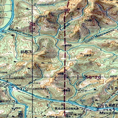 Avenza Systems Inc. Soviet Genshtab - o49-2 - Russia digital map