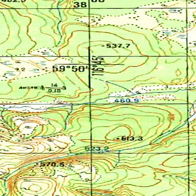 Avenza Systems Inc. Soviet Genshtab - o50-006 - Russia digital map
