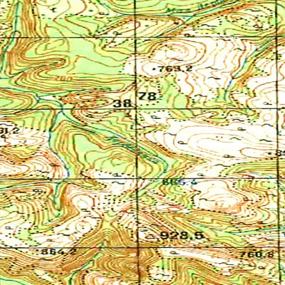 Avenza Systems Inc. Soviet Genshtab - o50-006 - Russia digital map