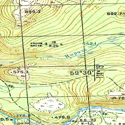 Avenza Systems Inc. Soviet Genshtab - o50-013 - Russia digital map