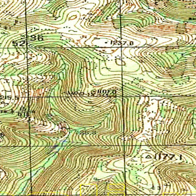 Avenza Systems Inc. Soviet Genshtab - o50-028 - Russia digital map
