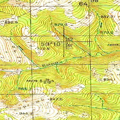 Avenza Systems Inc. Soviet Genshtab - o50-029 - Russia digital map