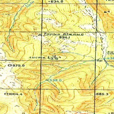 Avenza Systems Inc. Soviet Genshtab - o50-044 - Russia digital map